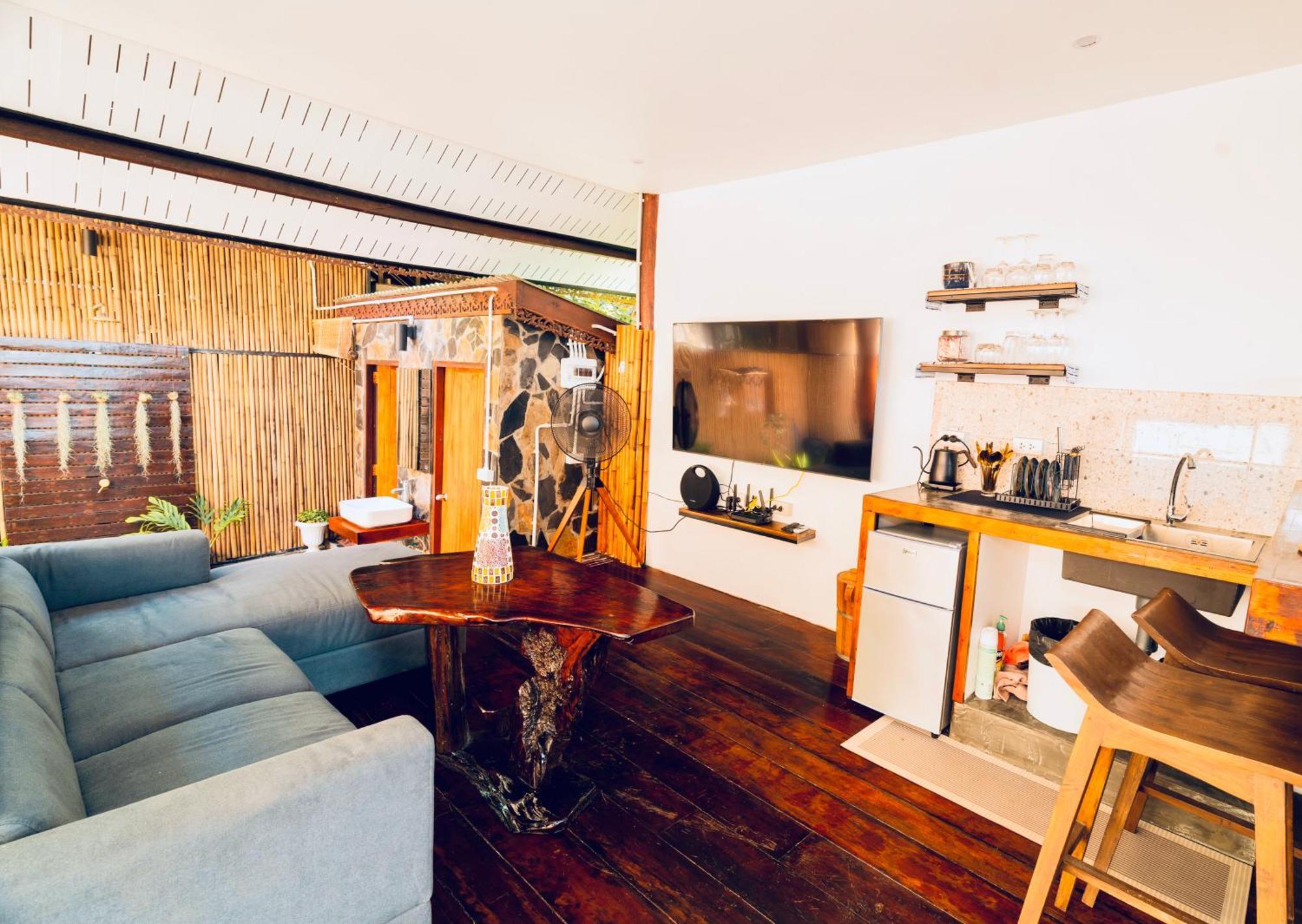 Natures Edge Beachfront Luxury Glamping Tau-sziget Kültér fotó